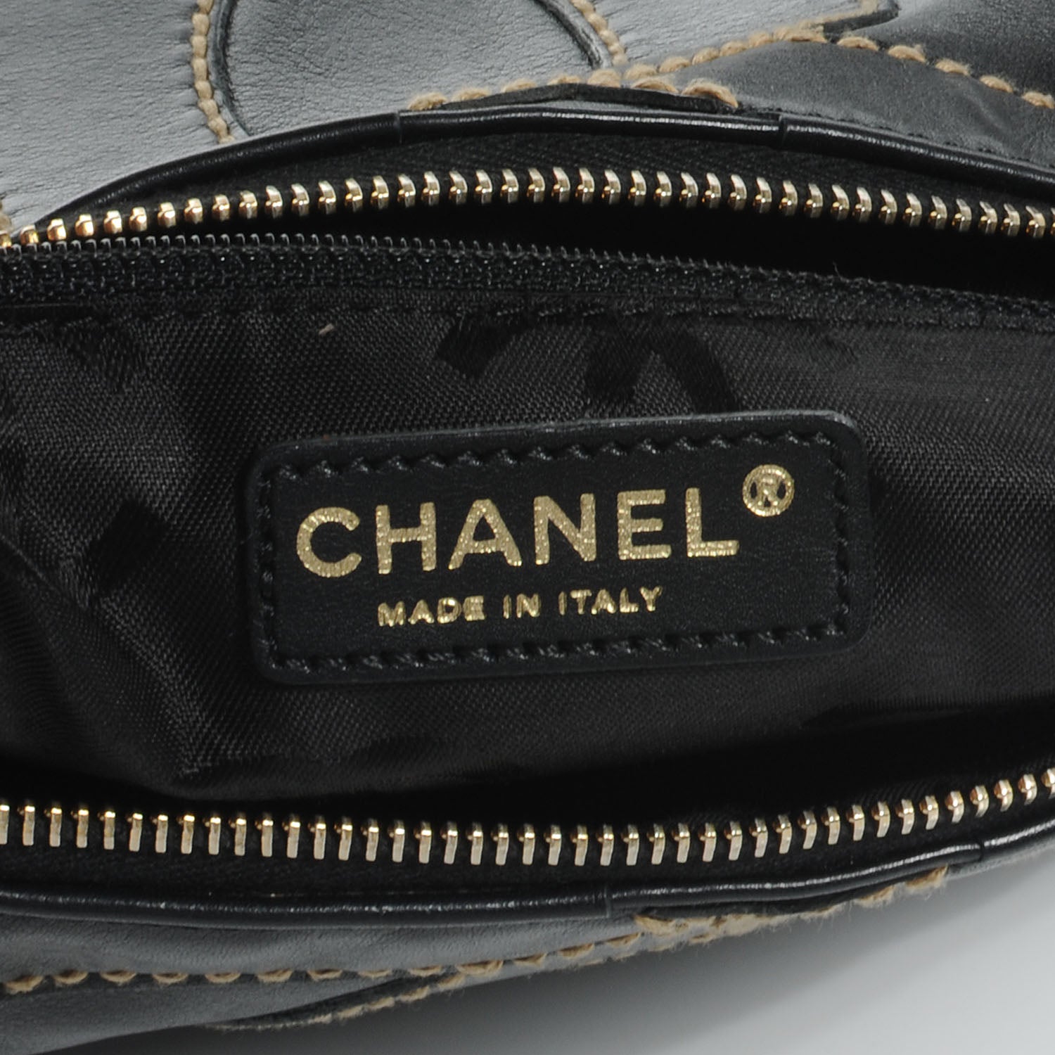 Chanel Caviar CC Stitched Small Hobo Black 6 of 7