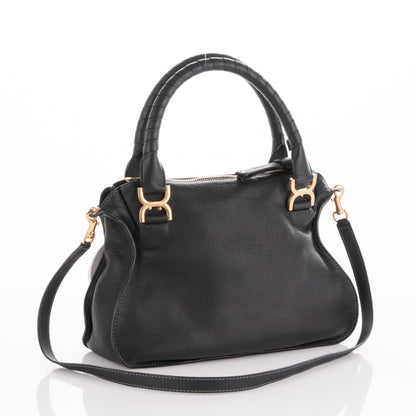 Chloe Calfskin Medium Marcie Satchel Black 4 of 8