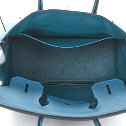 Hermes Togo Birkin 30 Cobalt 6 of 15