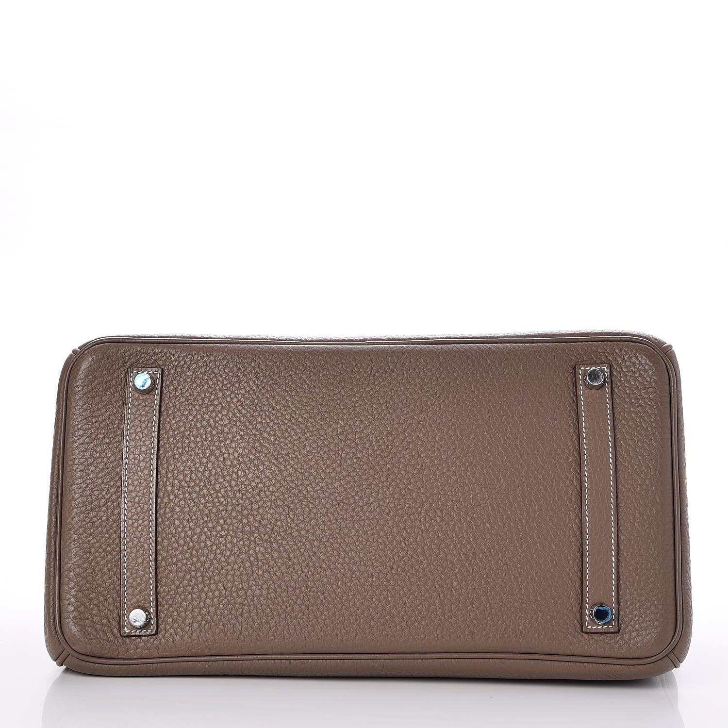 Hermes Taurillon Clemence Birkin 35 Etoupe 6 of 32