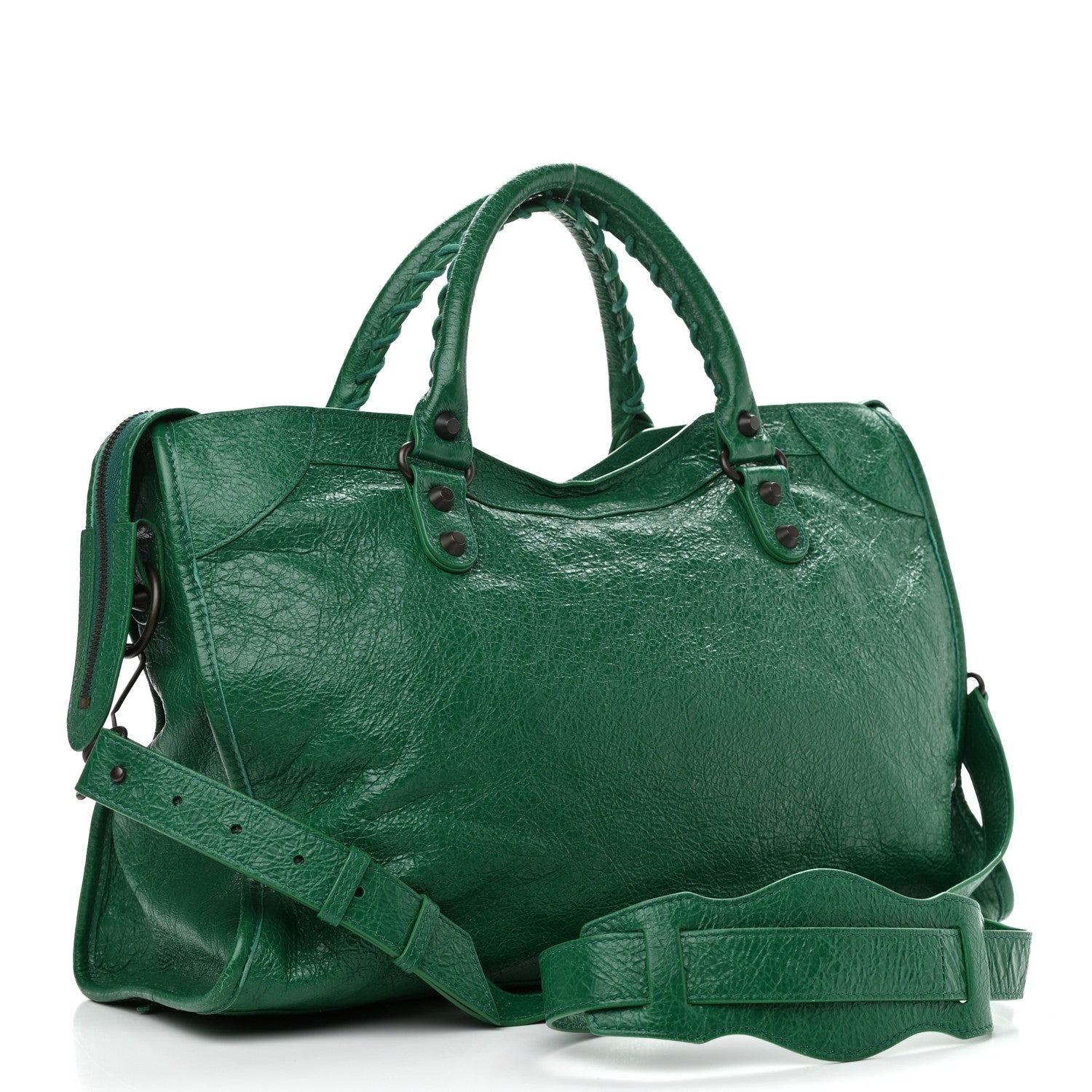 Balenciaga Agneau Classic Hardware City Vert Perroquet 3 of 11