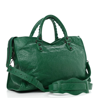 Balenciaga Agneau Classic Hardware City Vert Perroquet 3 of 11