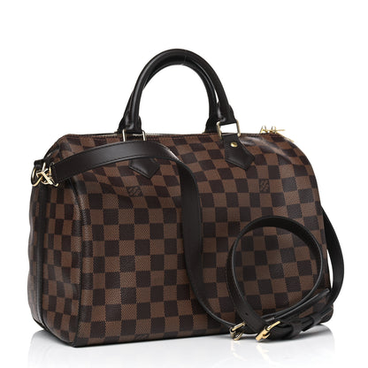 Louis Vuitton Damier Ebene Speedy Bandouliere 30 2 of 4