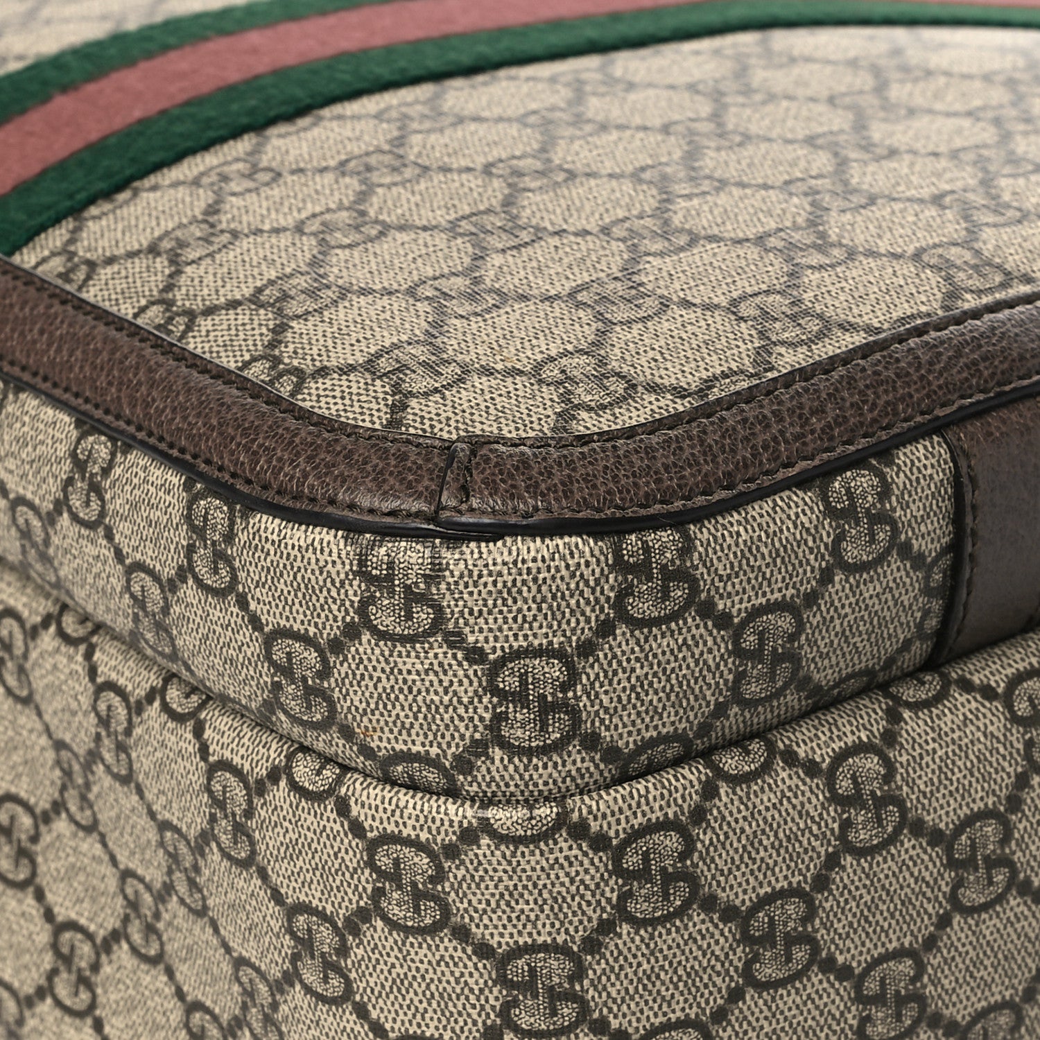 Gucci GG Supreme Monogram Medium Ophidia Day Backpack Brown 10 of 10
