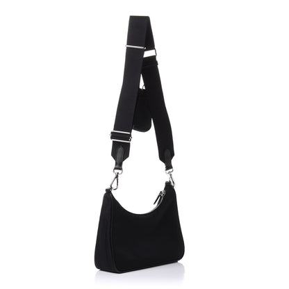 Prada Nylon Re-Edition 2005 Shoulder Bag Black 3 of 12