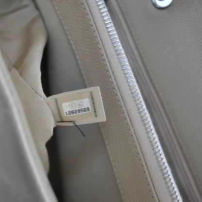 Chanel Caviar Quilted Grand Shopping Tote GST Beige 9 of 9