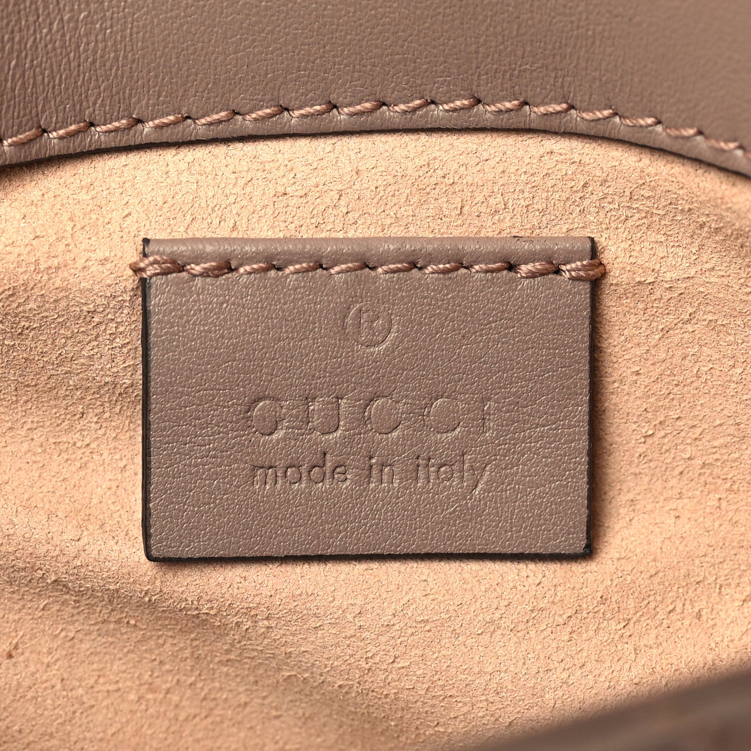 Gucci Calfskin Matelasse Super Mini GG Marmont Shoulder Bag Porcelain Rose 6 of 10