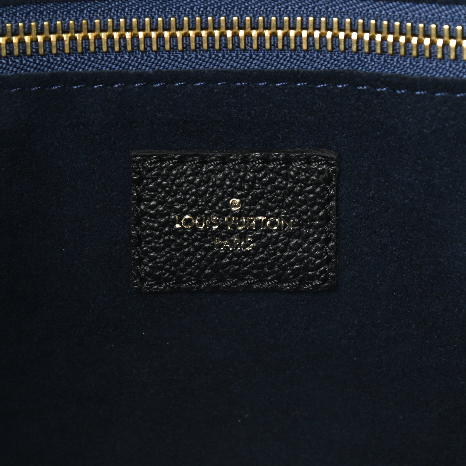 Louis Vuitton Empreinte Monogram Giant Neverfull MM Black 7 of 9