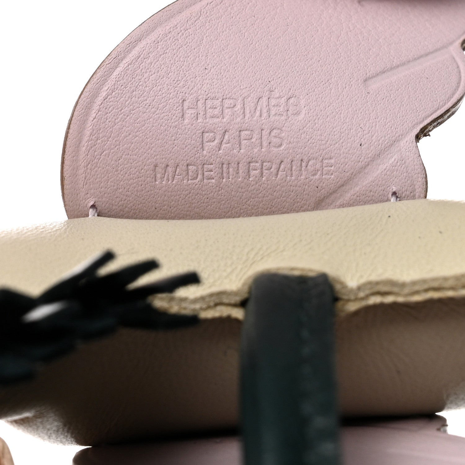 Hermes Milo Lambskin Grigri Rodeo Pegase Horse Bag Charm PM Craie Mauve Pale Vert Cypress 4 of 5