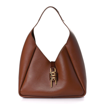 Givenchy Calfskin Medium G-Lock Hobo Tan 1 of 8