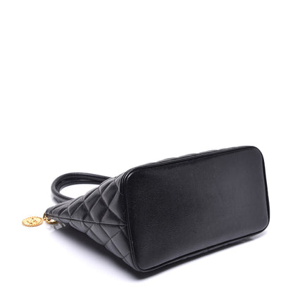 Chanel Caviar Quilted Medallion Tote Black 4 of 10