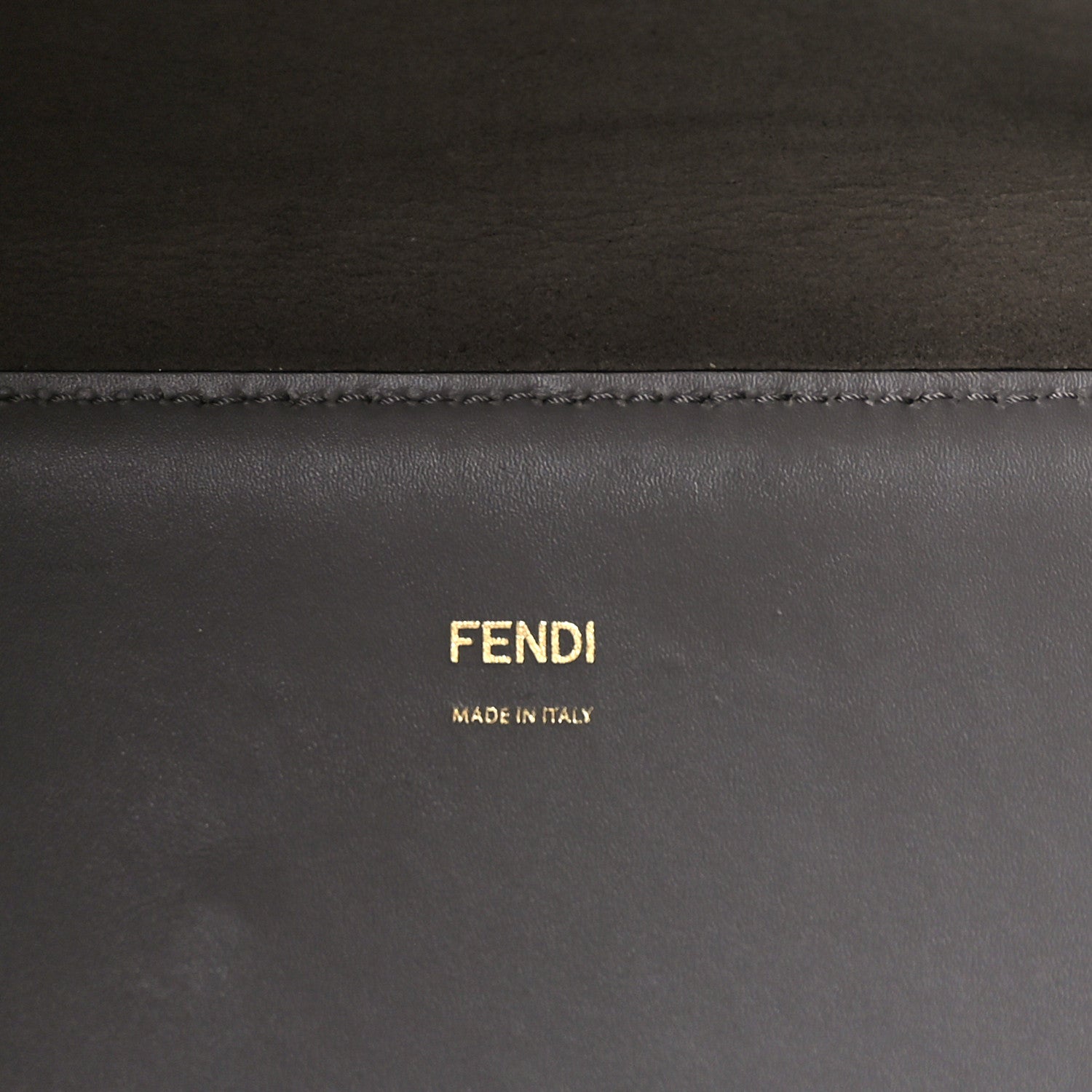 Fendi Vitello King Plexiglass Logo Embossed Medium Fendi Sunshine Shopper Tote Moon 7 of 10