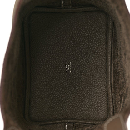 Hermes Taurillon Clemence Picotin Lock 18 PM Etoupe 5 of 10