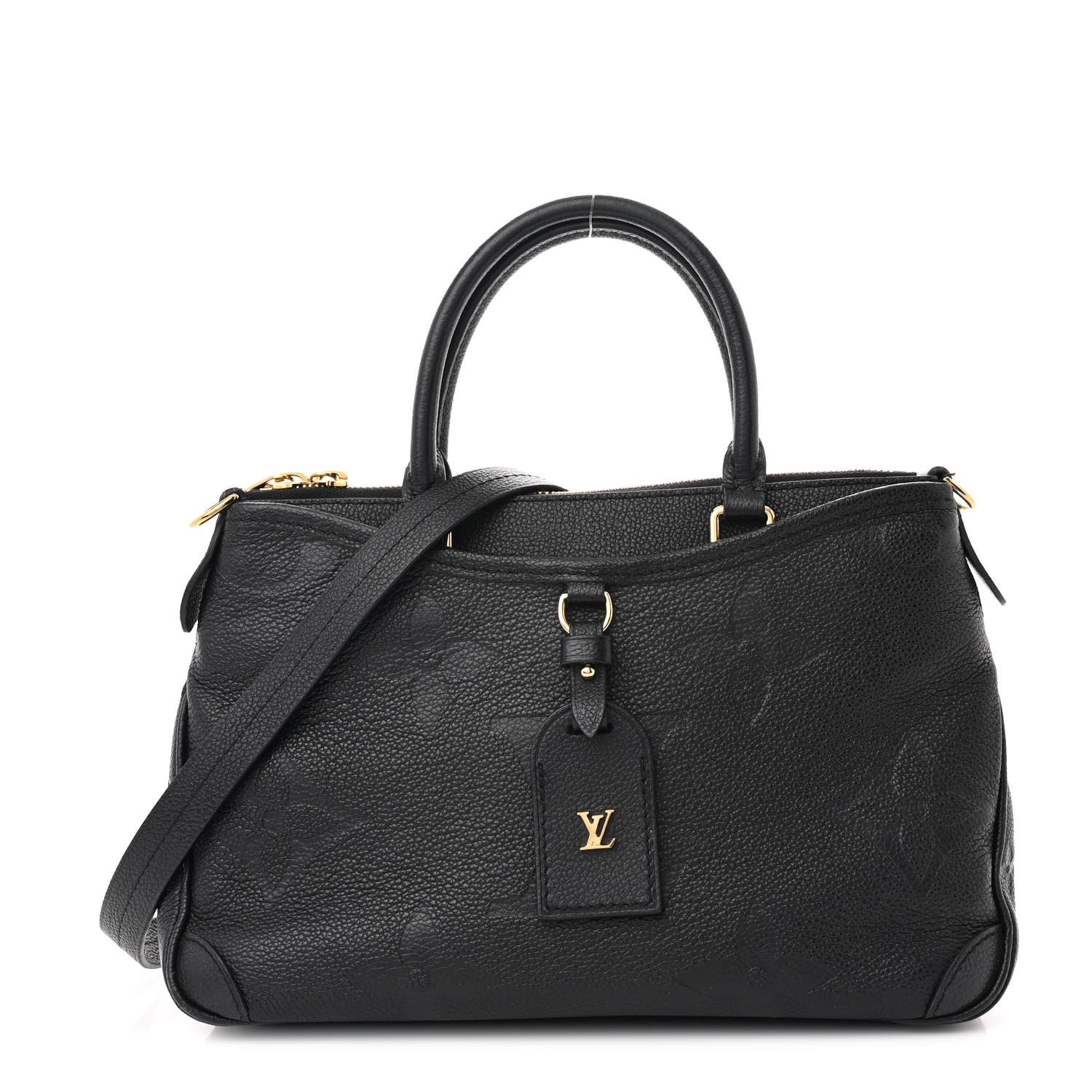 Louis Vuitton Empreinte Monogram Giant Trianon PM Black 1 of 11