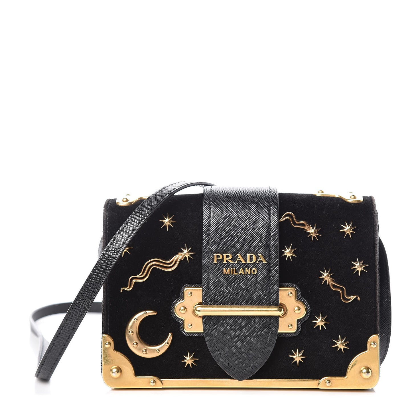 Velvet Cahier Astrology Bag Black