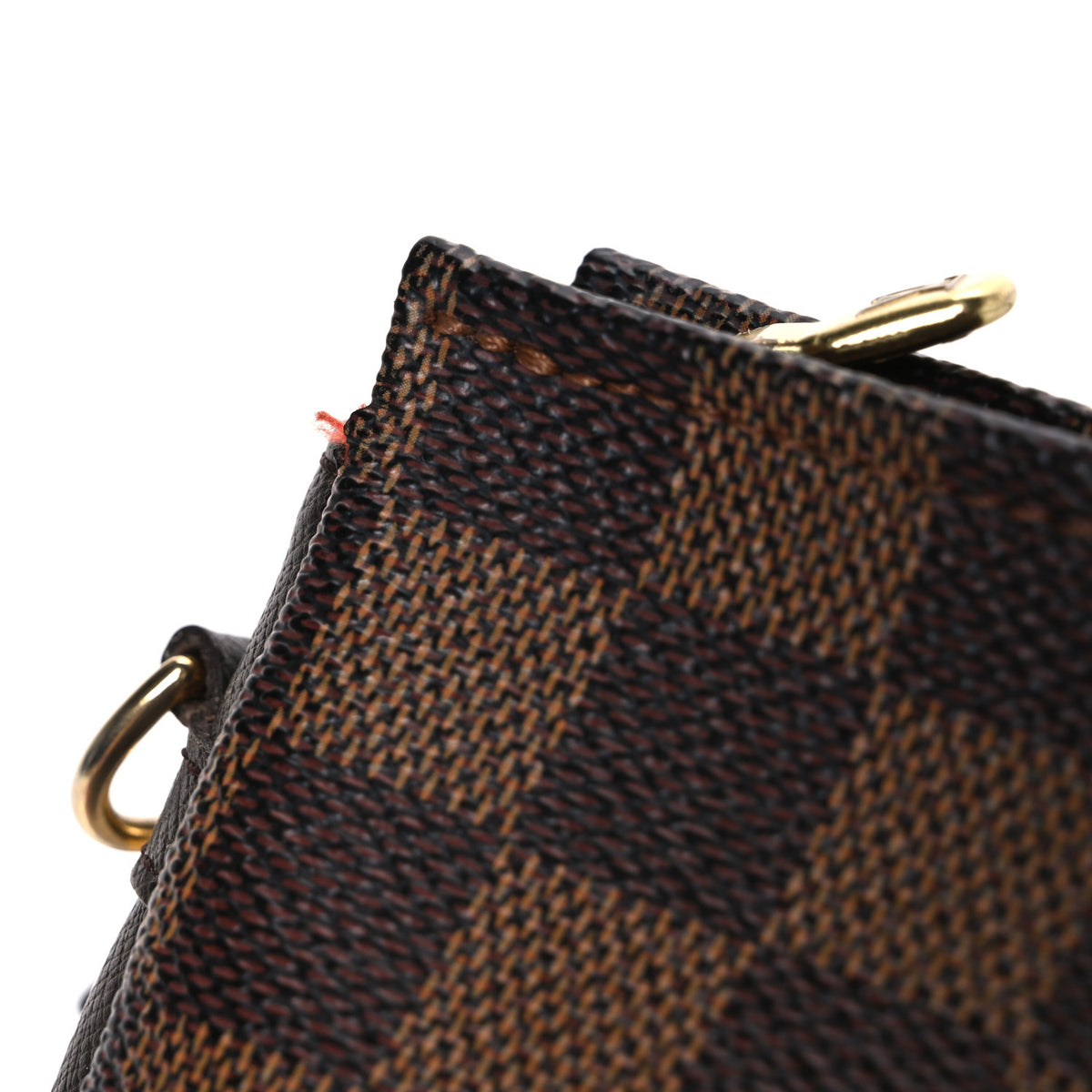 Louis Vuitton Damier Ebene Trousse Make Up Bag Pochette 10 of 10