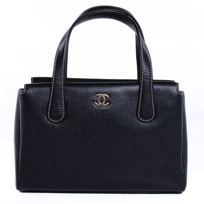 Chanel Caviar Handbag Black 1 of 7