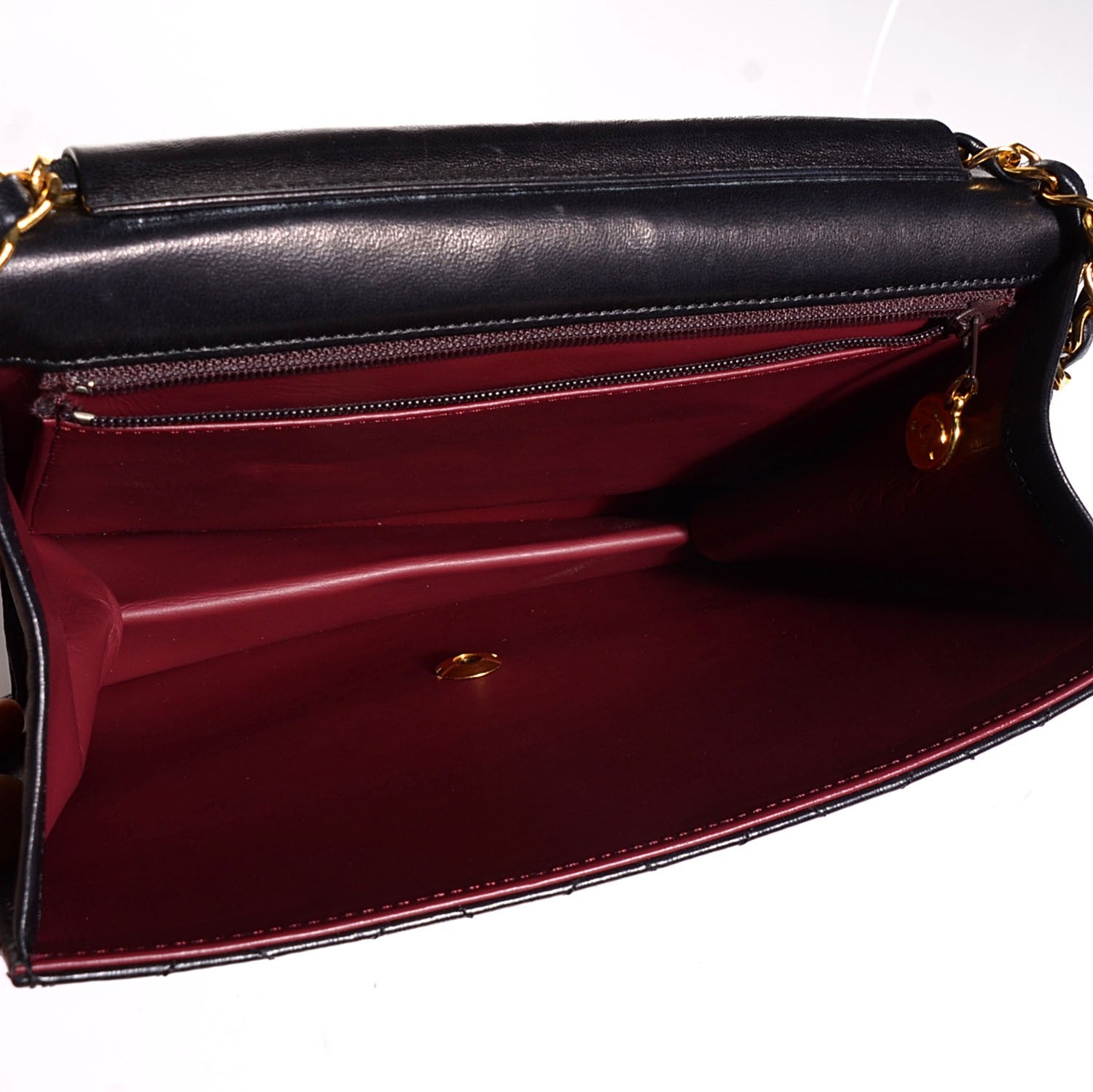 Chanel Lambskin Quilted Small Single Flap Black 5 of 8