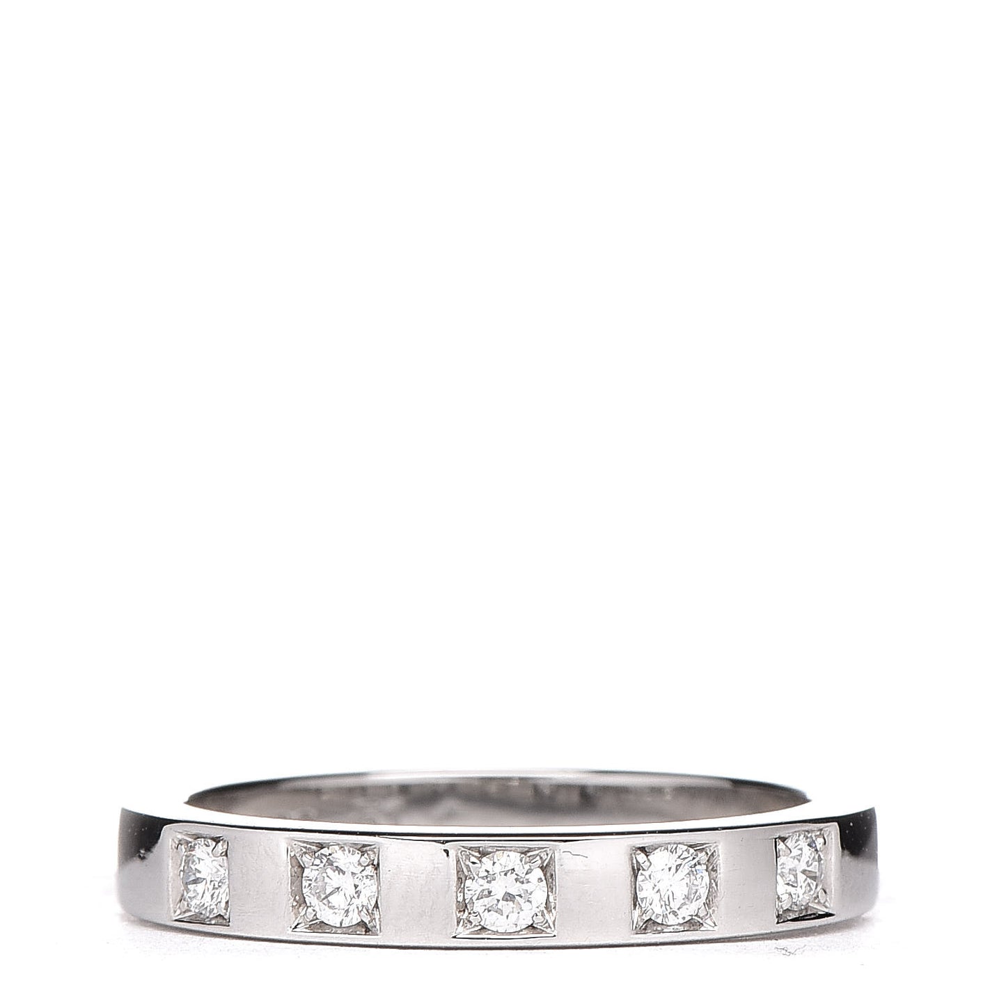 Platinum Diamond MarryMe Wedding Band Ring 51 5.75