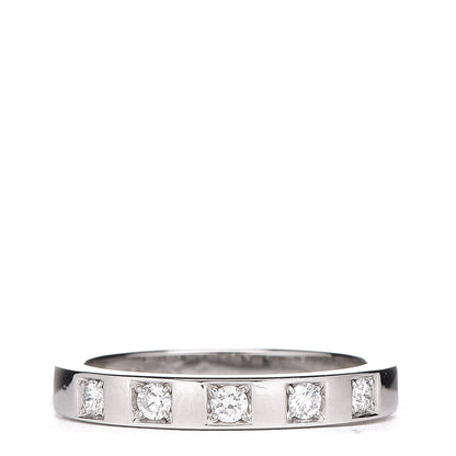 Bulgari Platinum Diamond MarryMe Wedding Band Ring 51 5.75 1 of 7