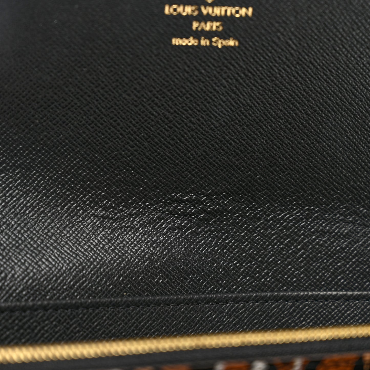 Monogram Giant Jungle Sarah Wallet Black