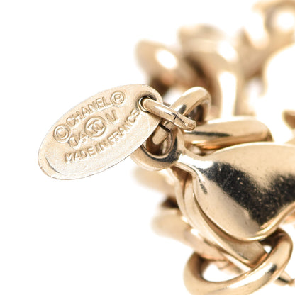 Chanel CC Logo Charms Bracelet Gold 5 of 6