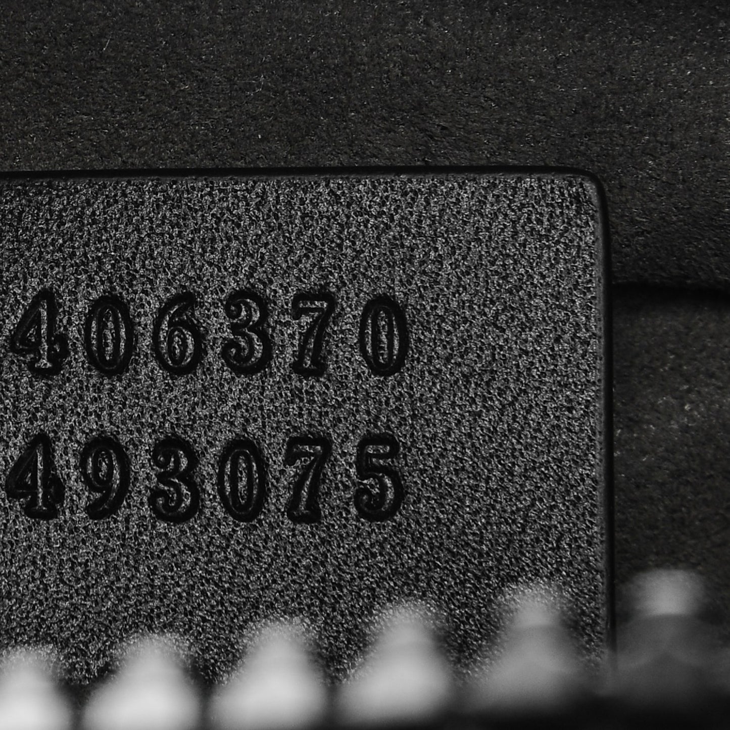 GG Supreme Monogram Medium Backpack Black