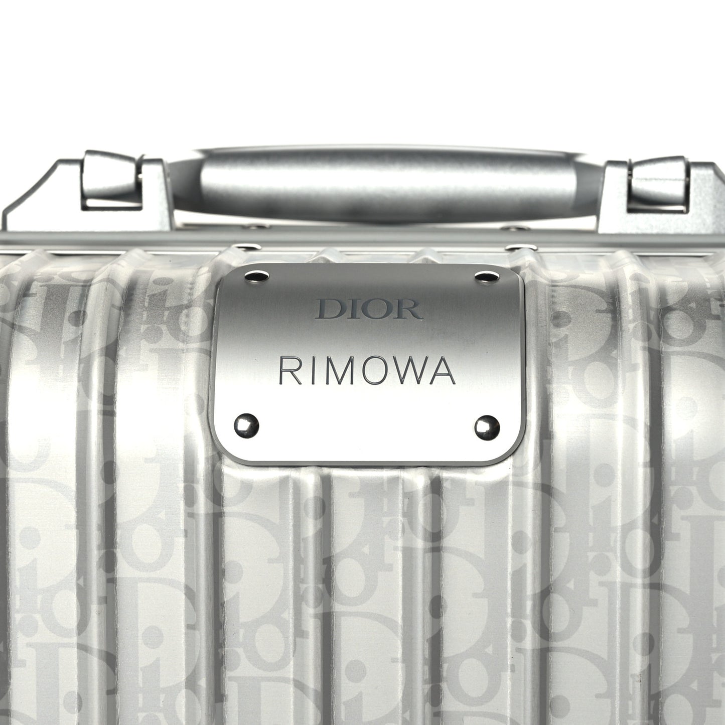 X RIMOWA Aluminum Gradient Cabin Luggage Silver