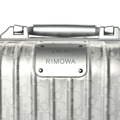 Christian Dior X RIMOWA Aluminum Gradient Cabin Luggage Silver 6 of 8