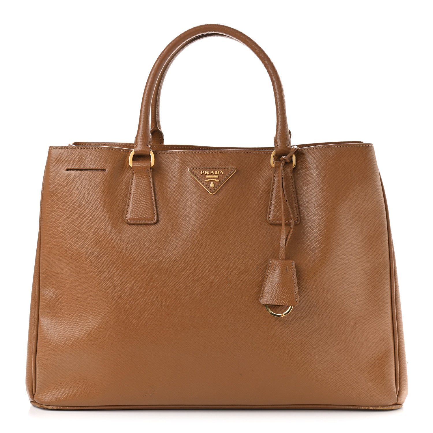 Prada Saffiano Lux Large Tote Caramel 1 of 20