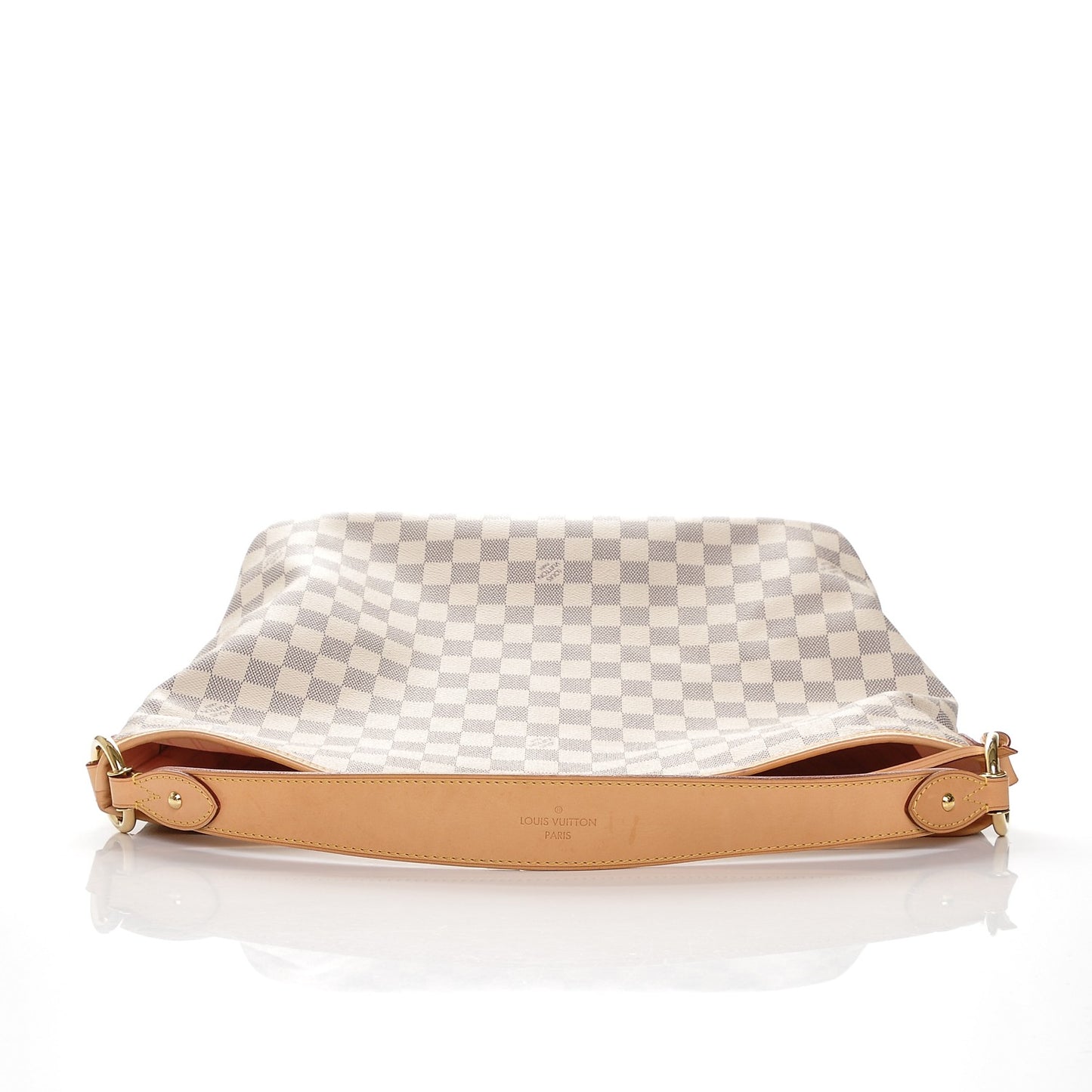 Damier Azur Delightful MM Rose Ballerine