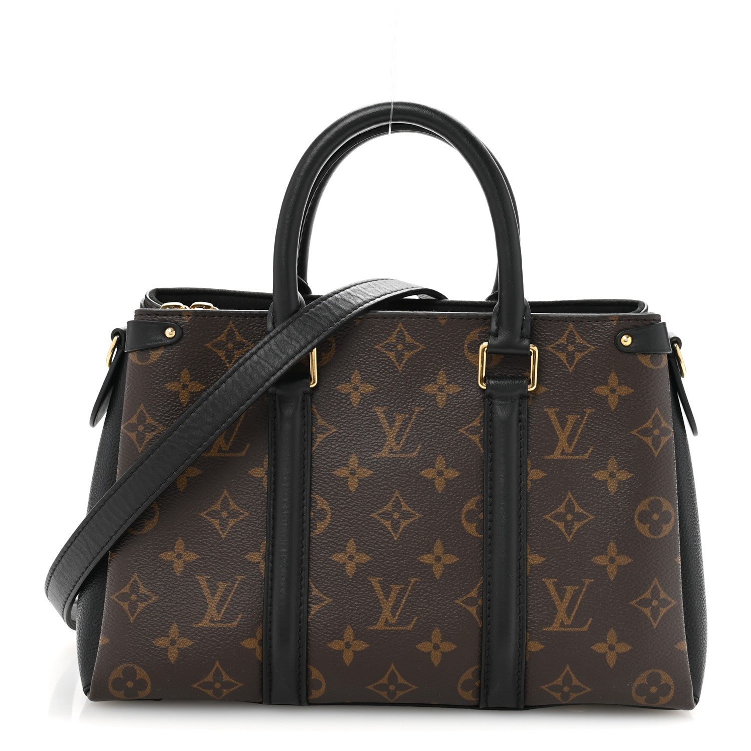 Louis Vuitton Monogram Soufflot BB Black 1 of 16