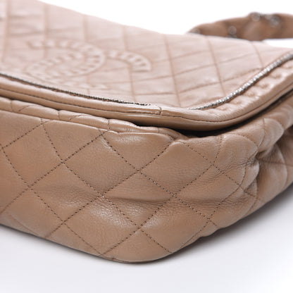 Chanel Calfskin Quilted Istanbul Flap Beige 10 of 16