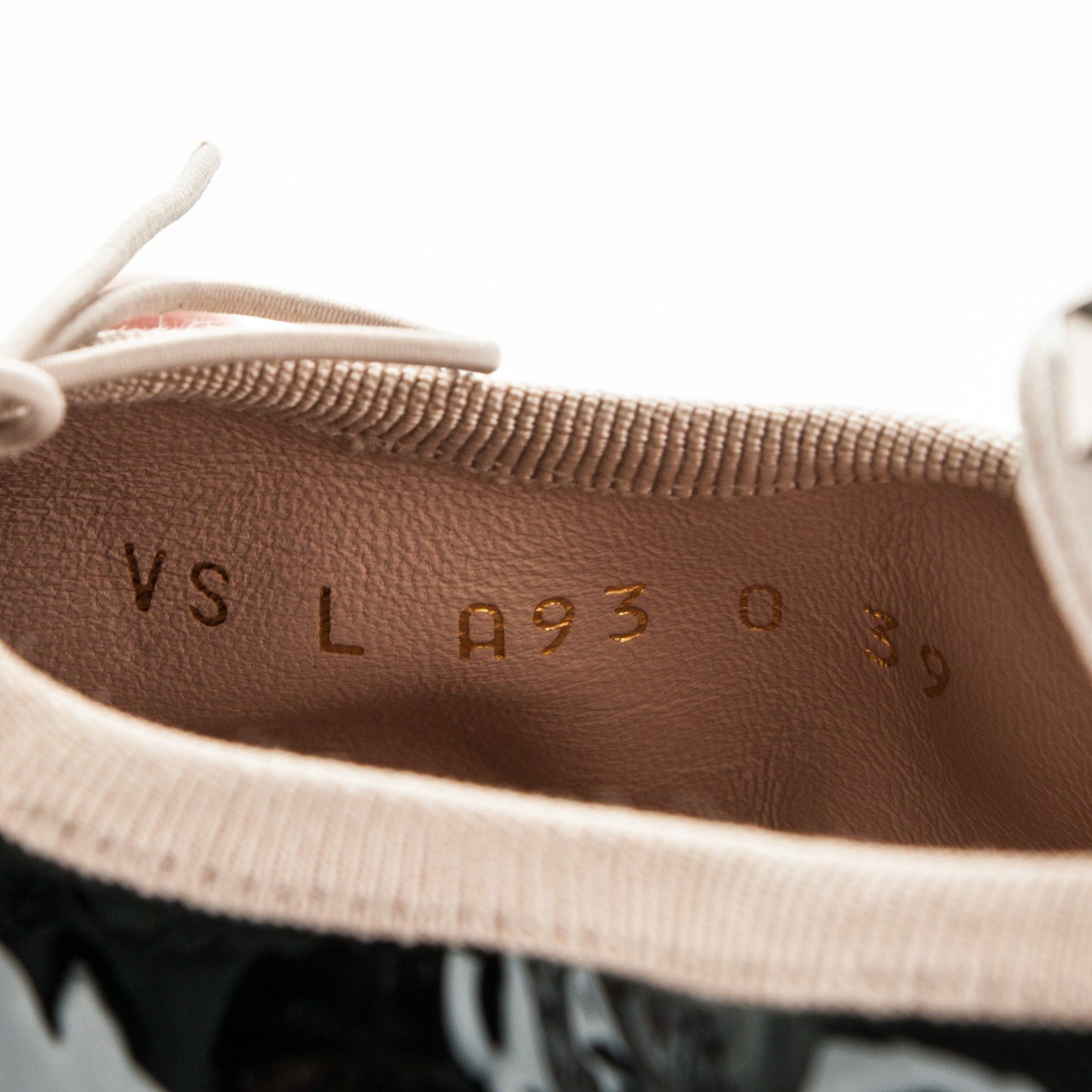 Patent Rockstud Ballerina Flats 39 Black