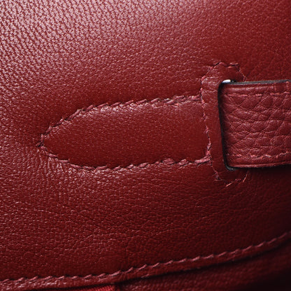 Hermes Fjord Birkin 35 Rouge H 10 of 41