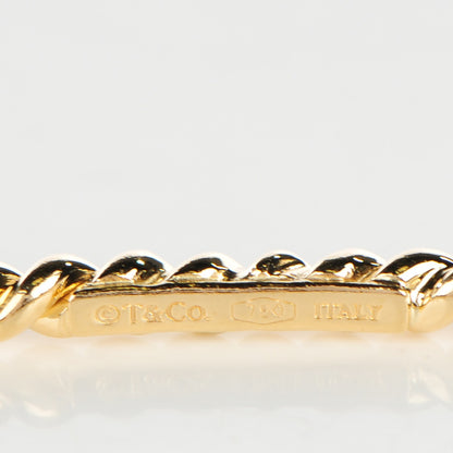 Tiffany 18K Yellow Gold Twist Bangle 4 of 4