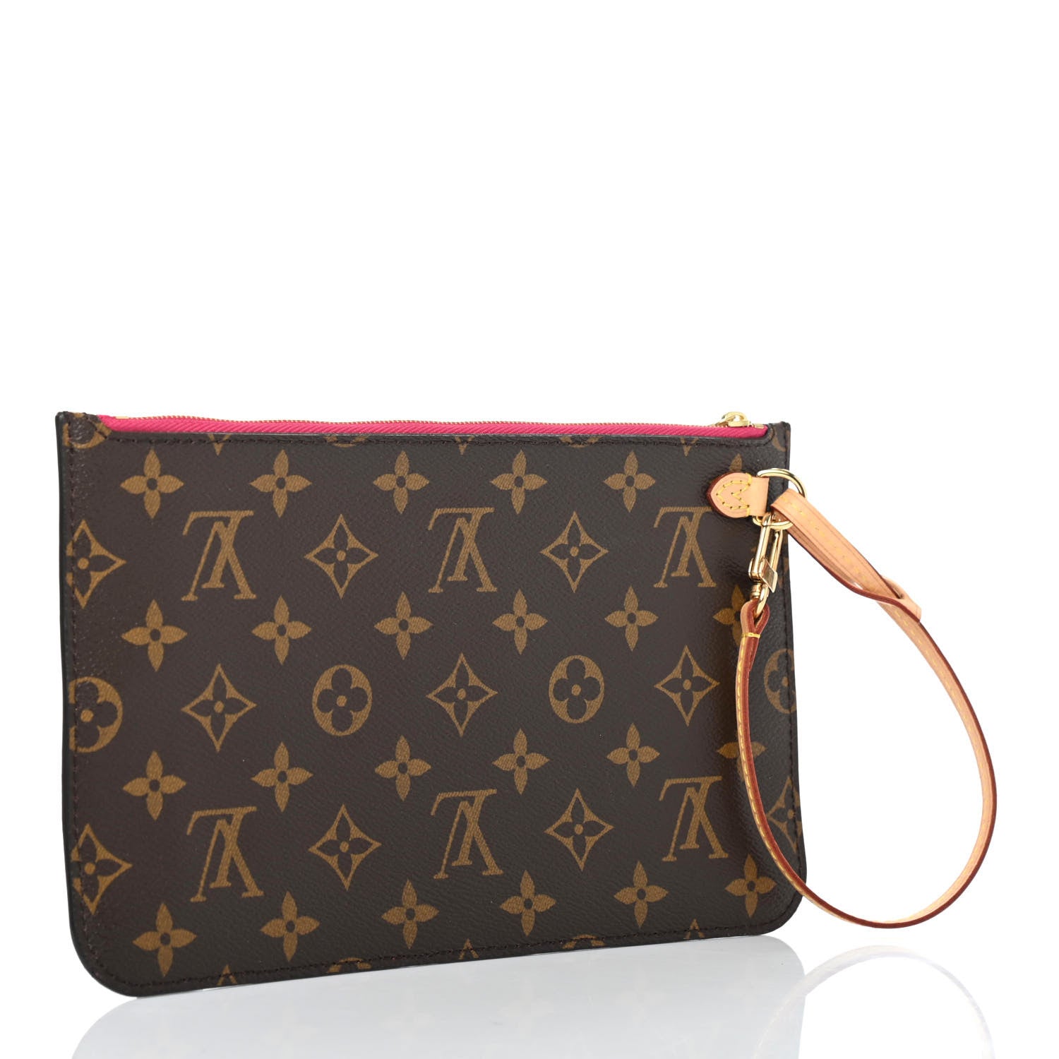 Louis Vuitton Monogram Neverfull MM GM Pochette Pivoine 2 of 4