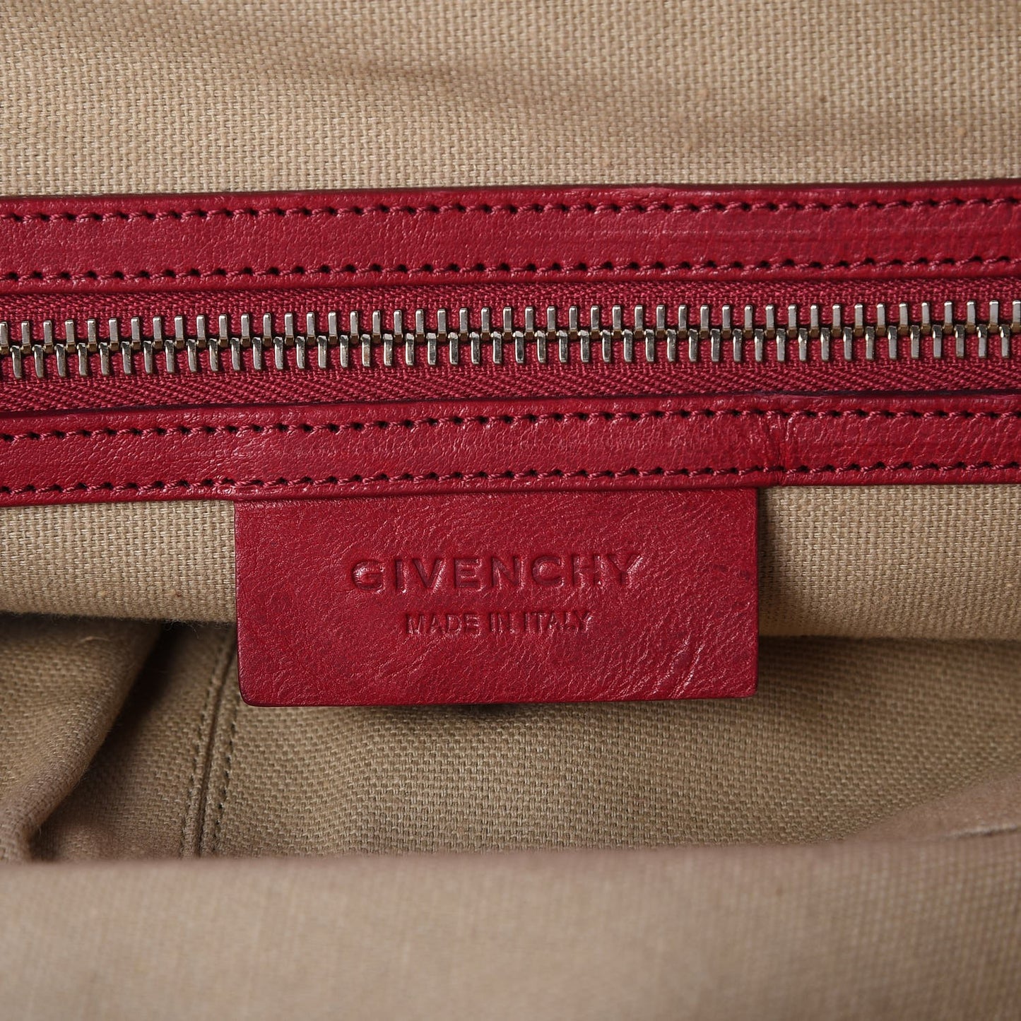 Lambskin Medium Nightingale Red