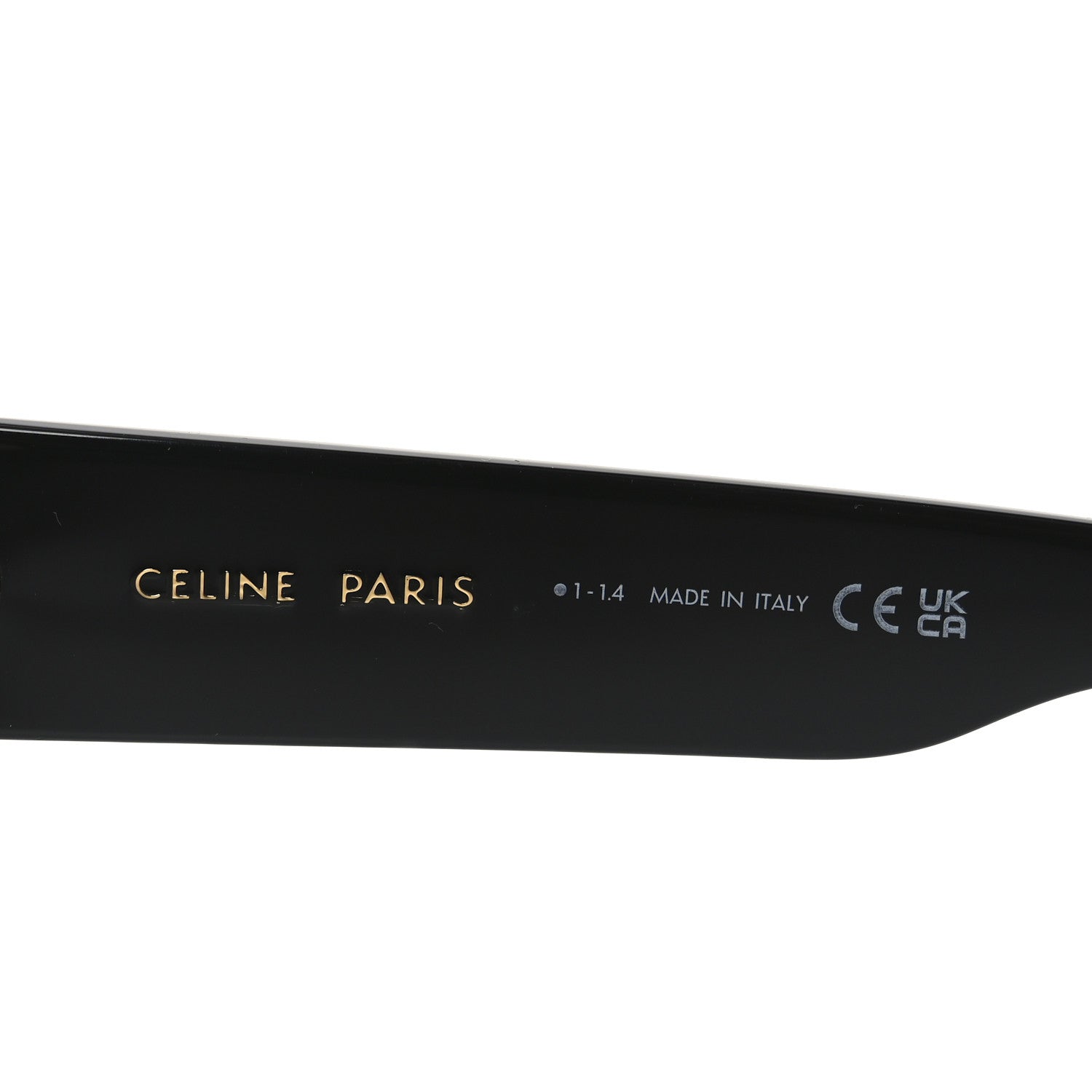 Celine Acetate Sunglasses CL40278U Black 5 of 6