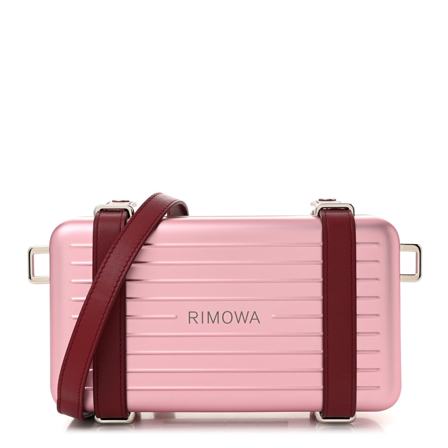 Christian Dior X RIMOWA Aluminum Personal Clutch On Strap Rose 1 of 11