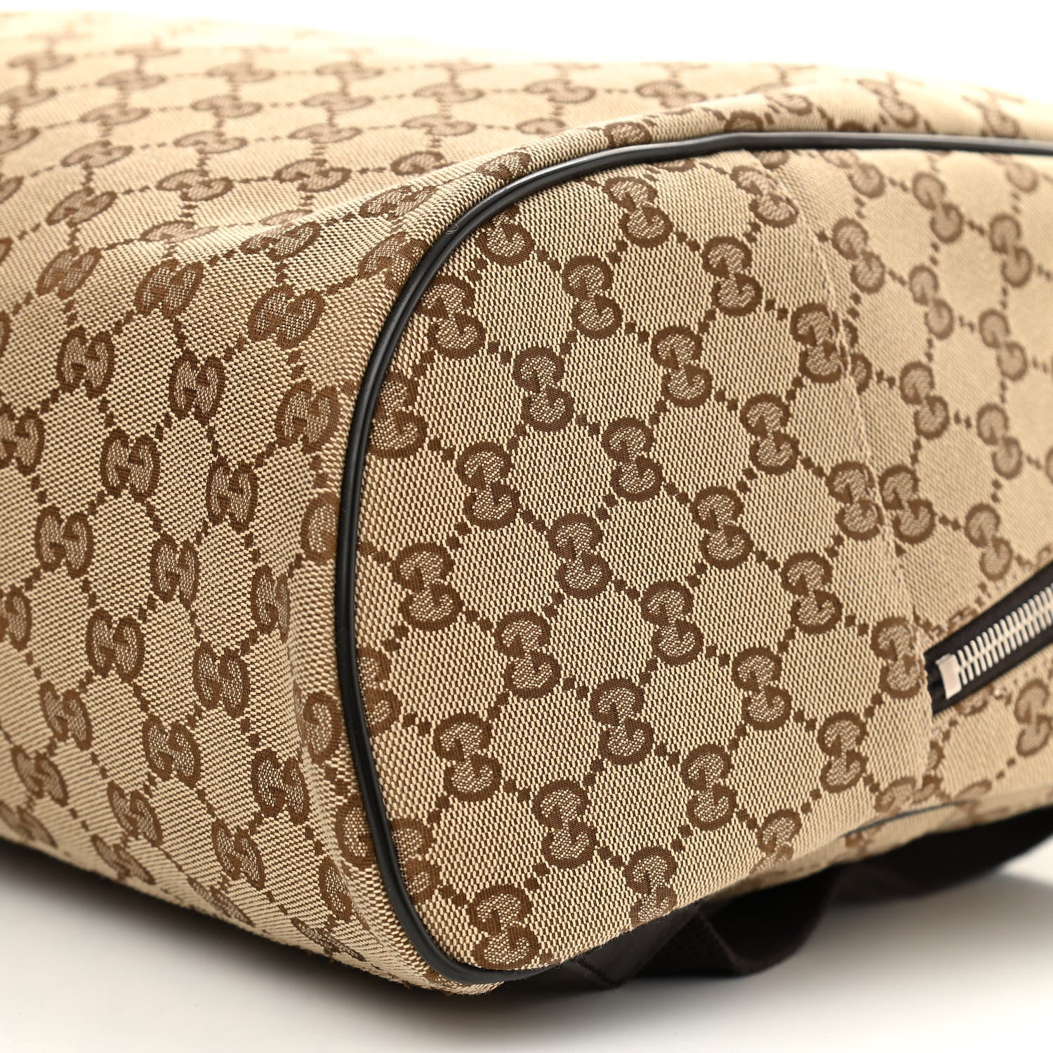 Gucci Monogram Travel Backpack Dark Brown 10 of 11