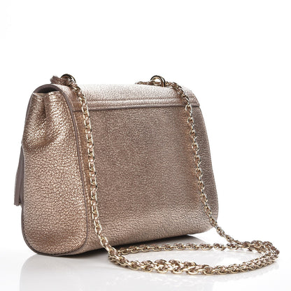 Mulberry Metallic Goatskin Medium Lily Mushroom 3 of 7