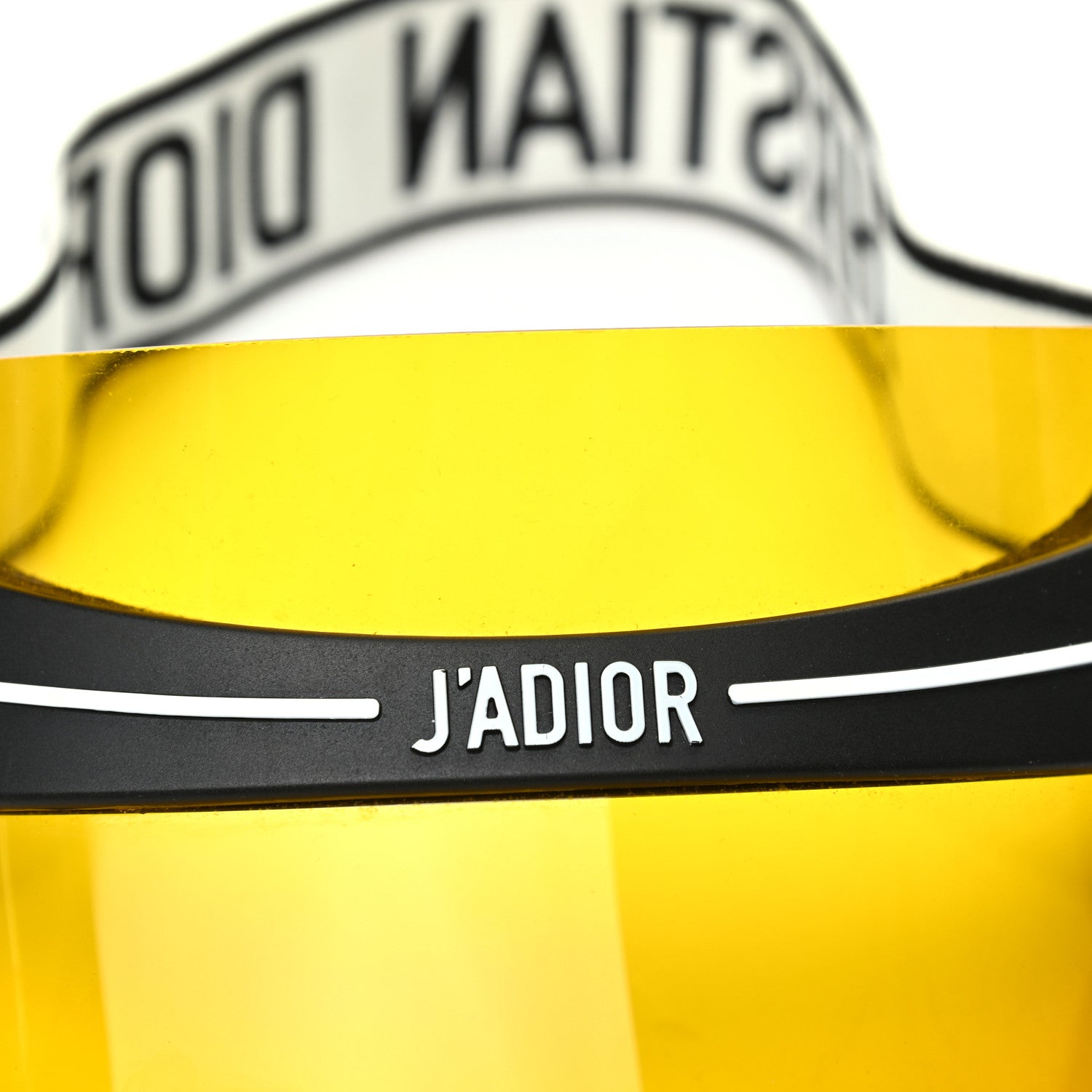 Christian Dior DiorClub1 Sun Visor Yellow 9 of 9