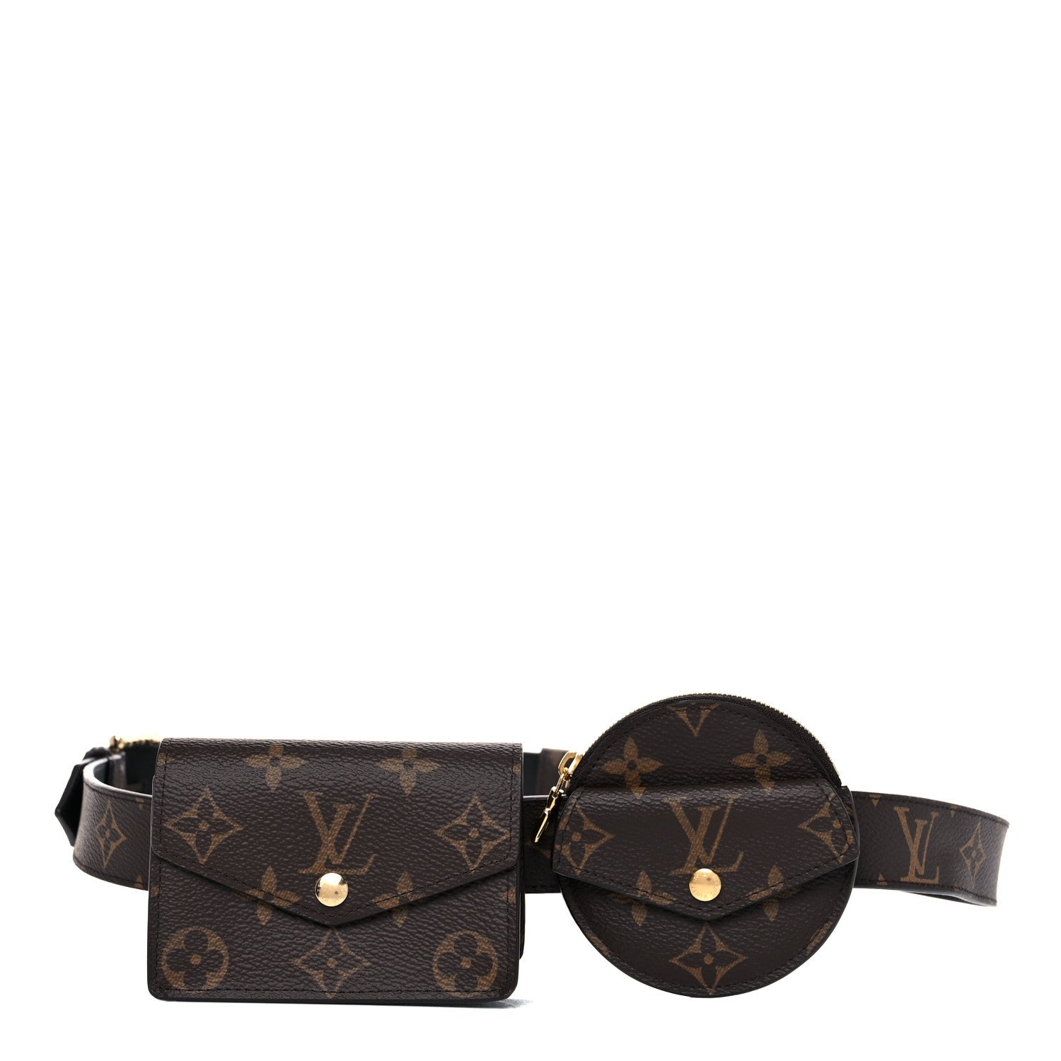 Louis Vuitton Monogram 30mm Daily Multi Pocket Belt 90 36 1 of 8