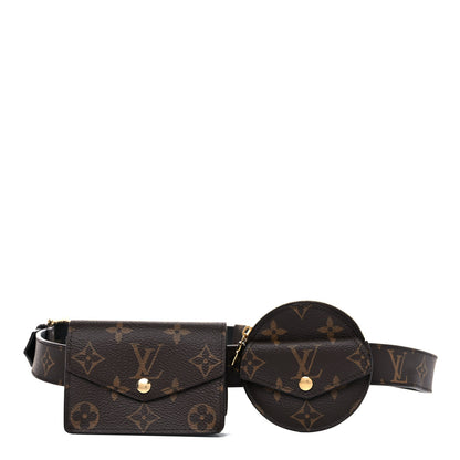 Louis Vuitton Monogram 30mm Daily Multi Pocket Belt 90 36 1 of 8