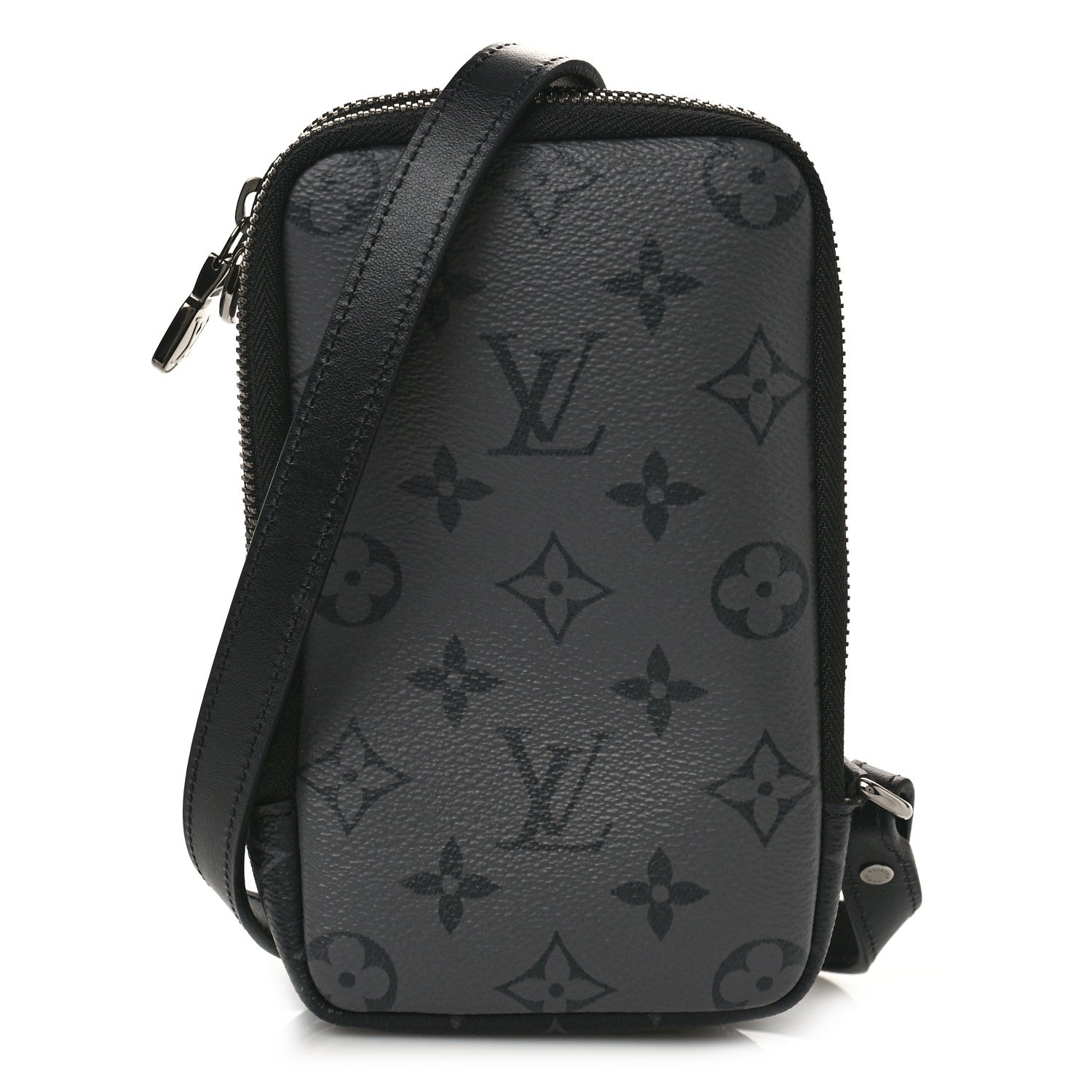 Louis Vuitton Monogram Eclipse Reverse Double Phone Pouch 1 of 8