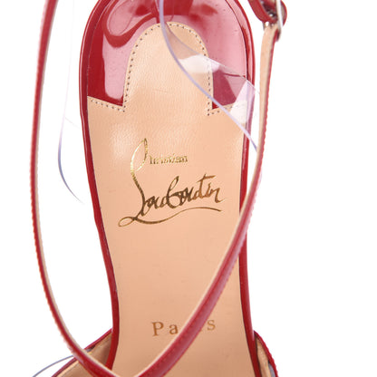 Christian Louboutin Patent PVC Cupidetta 100 Pumps 38 Loubi Transparent 7 of 10