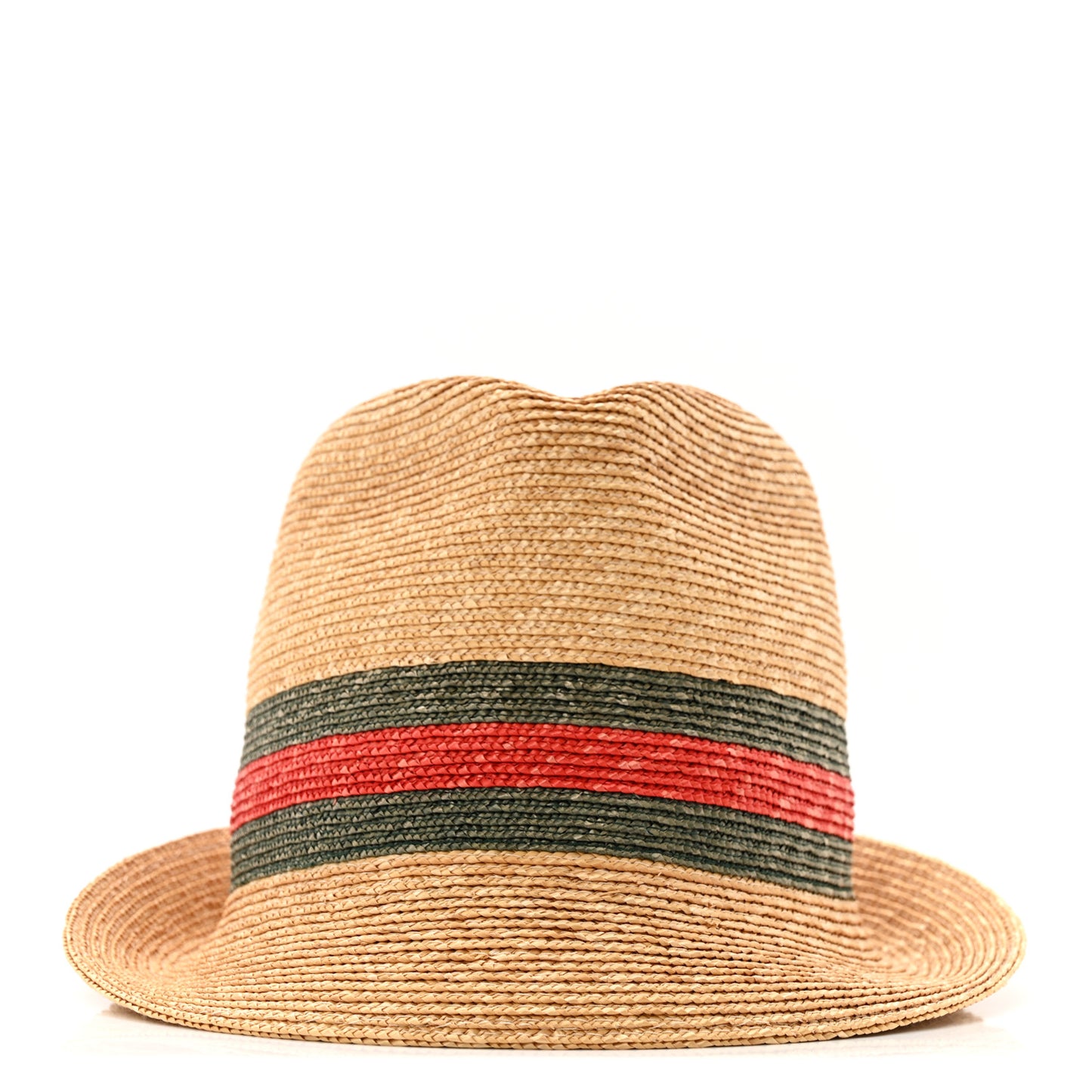 Abaca Straw Web Fedora Hat S