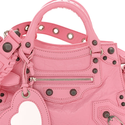 Balenciaga Agneau Arena Neo Cagole Handbag XS Sweet Pink 9 of 12