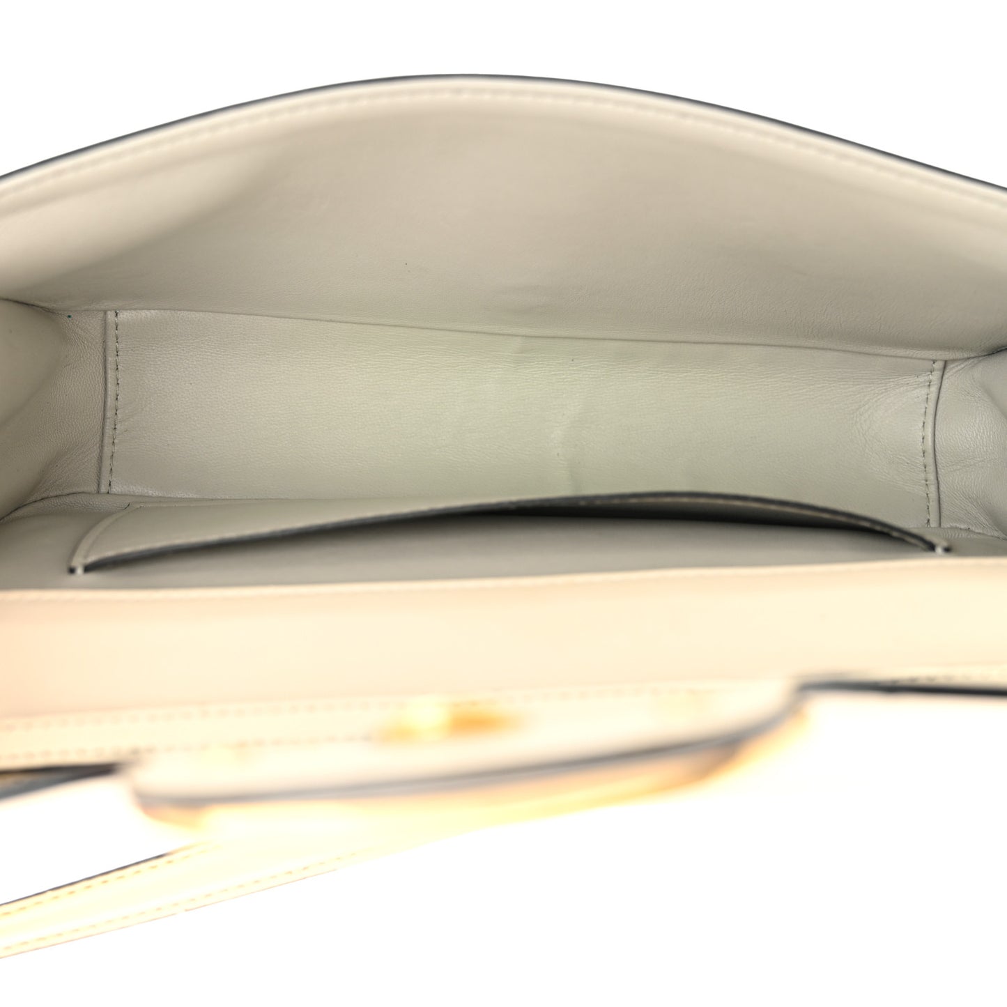 Calfskin Vlogo Loco Shoulder Bag Light Ivory